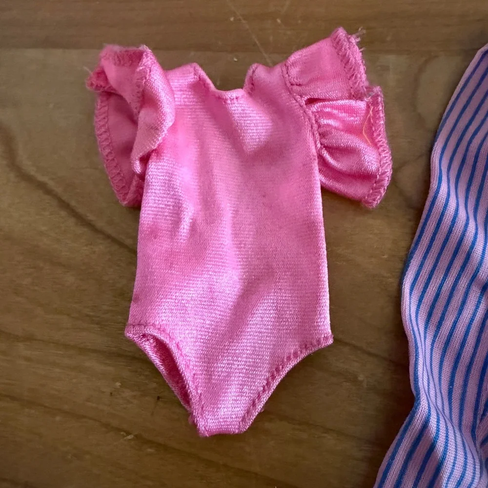 Vintage 1984 Mattel‎ Barbie Great Shape Skipper Doll Outfit Clothes Bag & Shoe